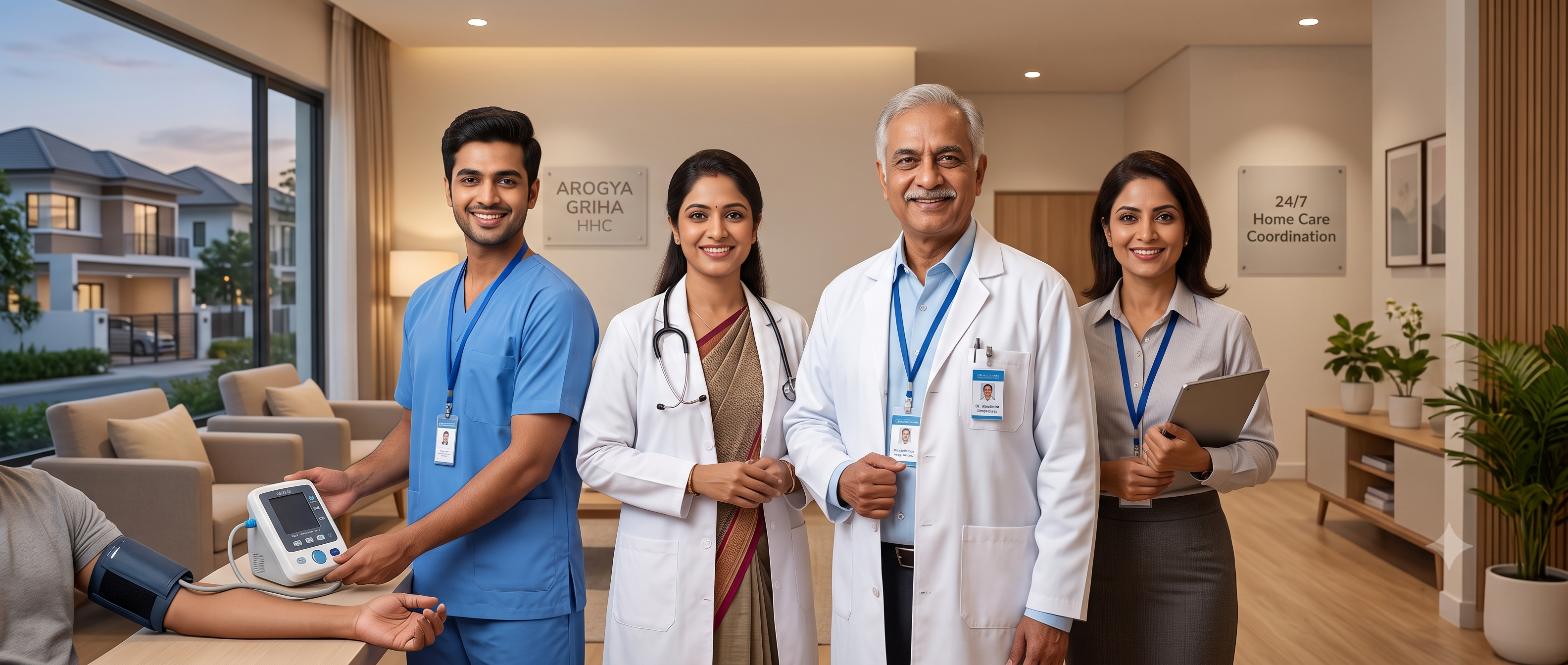 Team of Indian healthcare professionals